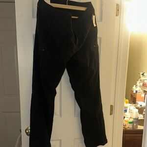 Women’s Eddie Bauer Rainer Micro Fleece lined pants, NWT, 16, black